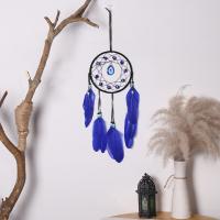 Plume & Fer Dream Catcher Accrochages suspendus Handmade Bleu pièce