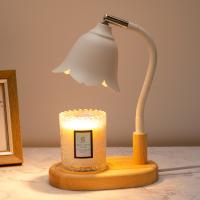 Oak & Iron Fragrance Lamps different power plug style for choose & adjustable brightness white PC