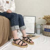 Rubber & PVC Women Sandals & anti-skidding & hollow Pair
