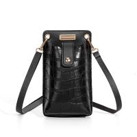 PU Leather Box Bag Cell Phone Bag attached with hanging strap PC
