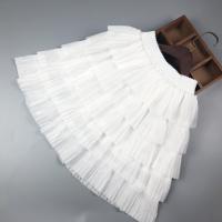 Polyester Ball Gown Girl Skirt white PC