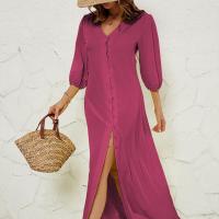 Polyester One-piece Dress & loose PC