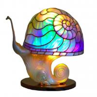 Resin 7 light colors Table Lamp for home decoration  PC