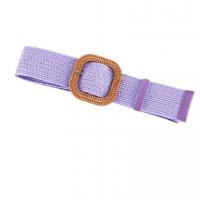 El plastico Cinturón de moda, tejido, diferente color y patrón de elección,  trozo