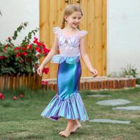 Polyester Kinder Meerjungfrau Kostüm, Patchwork,  Stück