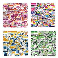 Drukgevoelige lijm & Pvc Decoratieve sticker verschillende kleur en patroon naar keuze meer kleuren naar keuze Zak