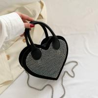 PU Leather iron-on Handbag with chain & soft surface PC