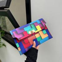 PU Leather Envelope & Easy Matching Clutch Bag multi-colored PC