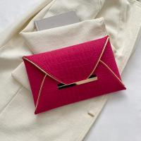 Cloth Envelope Clutch Bag Stone Grain PC
