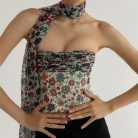 Polyester Tube Top Extensible Solide pièce