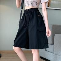 Polyester Slim Shorts with pocket : PC