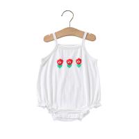 Modal Baby Jumpsuit & sweat absorption & breathable patchwork floral PC