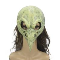 PU-Schaum Halloween-Maske, Grün,  Stück