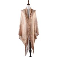Polyester Easy Matching & Tassels Women Scarf can be use as shawl & sun protection & breathable Plain Weave Solid PC