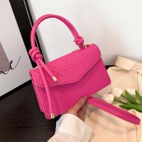 PU Leather Box Bag Handbag soft surface & attached with hanging strap PC