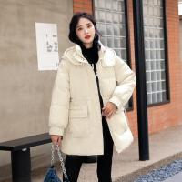 Polyester Waist-controlled Women Parkas mid-long style & thermal PC