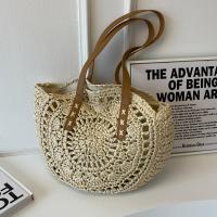Straw Easy Matching Woven Shoulder Bag large capacity PC