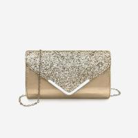 PU Leather Envelope & Easy Matching Clutch Bag with chain PC