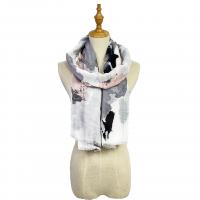Polyester Easy Matching Women Scarf dustproof & can be use as shawl printed PC
