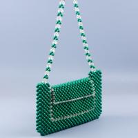 Acrylic & Polyester Easy Matching Shoulder Bag green PC