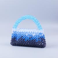 Acryl Handtasche, Blau,  Stück