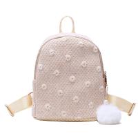 Straw & Canvas Box Bag Backpack soft surface PC