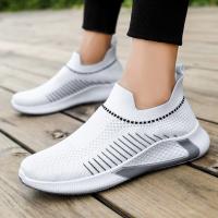 Mesh Fabric Men Casual Shoes & breathable Rubber & Cotton Plastic Injection Pair