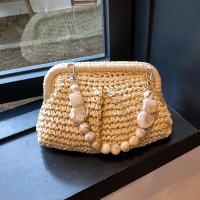 Straw Shell Shape & Easy Matching Woven Tote PC