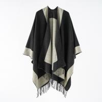 Polyester Tassels Women Scarf can be use as shawl & thermal & unisex printed Solid PC