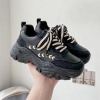 Rubber & PU Leather Women Sport Shoes hardwearing & anti-skidding & breathable Plastic Injection Pair