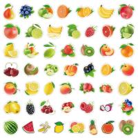 PVC Adhesive Decorative Sticker for home decoration & durable & Cute & waterproof fruit pattern mixed colors Bag