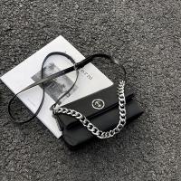 Cloth Easy Matching Crossbody Bag with chain black PC