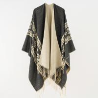 Polyester Tassels Unisex Scarf can be use as shawl & thermal Polyester printed PC