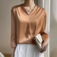 Polyester Vrouwen lange mouwen blouses meer kleuren naar keuze stuk