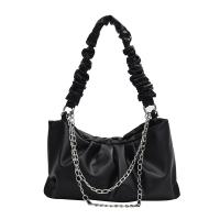 PU Leather Box Bag Handbag with chain & soft surface Solid PC