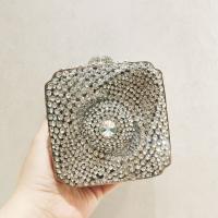 Metal Easy Matching Clutch Bag with chain & with rhinestone PC