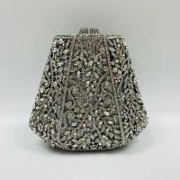 Metal & PU Leather Easy Matching Clutch Bag with chain & with rhinestone PC