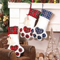 Cloth Christmas Stocking for home decoration & Cute  PC