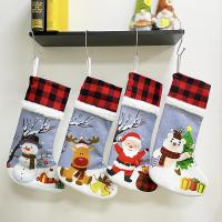 Hadříkem Vánoční ponožka různé barvy a vzor pro výběr più colori per la scelta kus