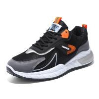 Flying Woven front drawstring Men Casual Shoes & breathable PVC & Gauze Plastic Injection Pair