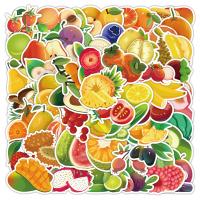 Pressure-Sensitive Adhesive & PVC DIY & Waterproof Decorative Sticker printed fruit pattern multi-colored Lot