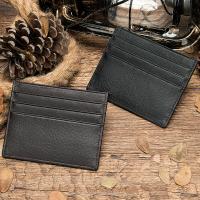 Cowhide Wallet Multi Card Organizer & soft surface & portable Solid PC