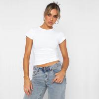 Polyester Slim Women Short Sleeve T-Shirts PC