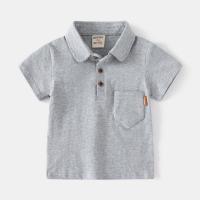 Cotton Boy T-Shirt & sweat absorption & breathable patchwork Solid PC