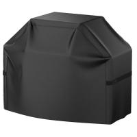 Oxford BBQ Cover dustproof & waterproof patchwork Solid black PC