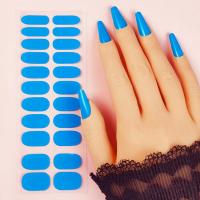 Autocollants Décalcomanie d’ongle Solide plus de couleurs pour le choix pièce