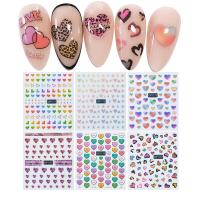 pegatinas Etiqueta de uñas, patrón diferente para la elección, más colores para elegir,  trozo