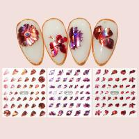 Stickers Creative Nail Decal for women floral PC