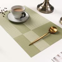 Pvc Tapis de table impression de papier d’or Solide plus de couleurs pour le choix pièce