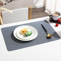 PU Leather hard-surface & easy cleaning & Waterproof Table Mat Solid PC